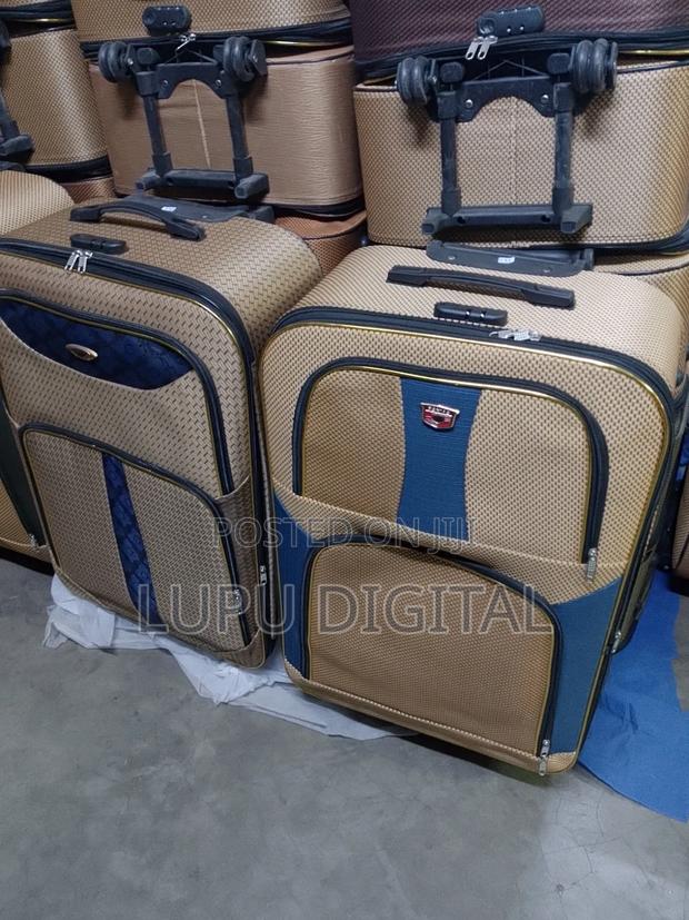 3 Piece Fabric Travel Bag - thumbnail 2