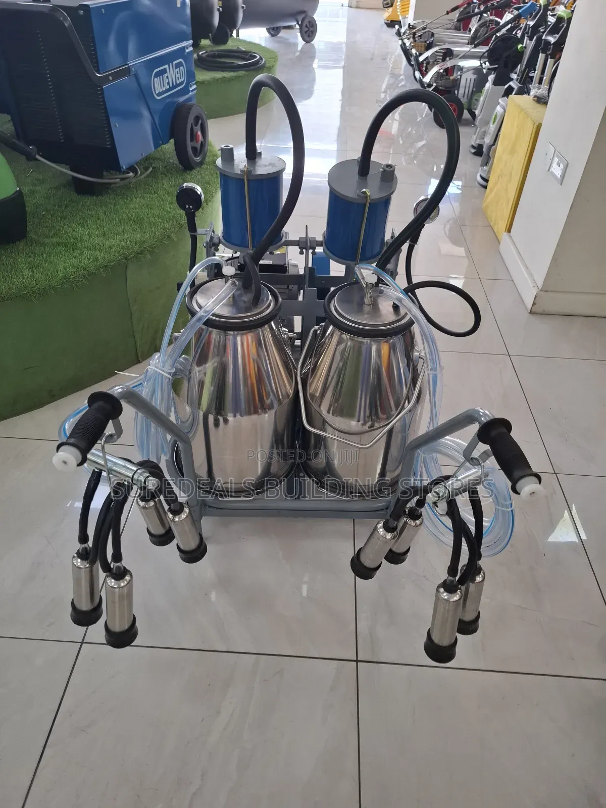 Double Barrel 50ltrs Milking Machine