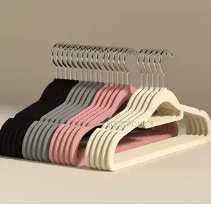 10pcs Velvet Non Slip Hangers