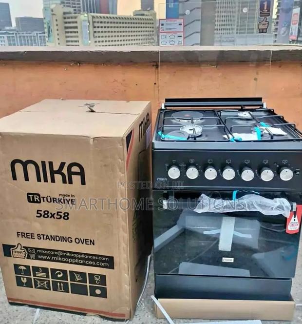 Mika 58x58 3 Gas +1electric for Ultimate Cooking Flexibility