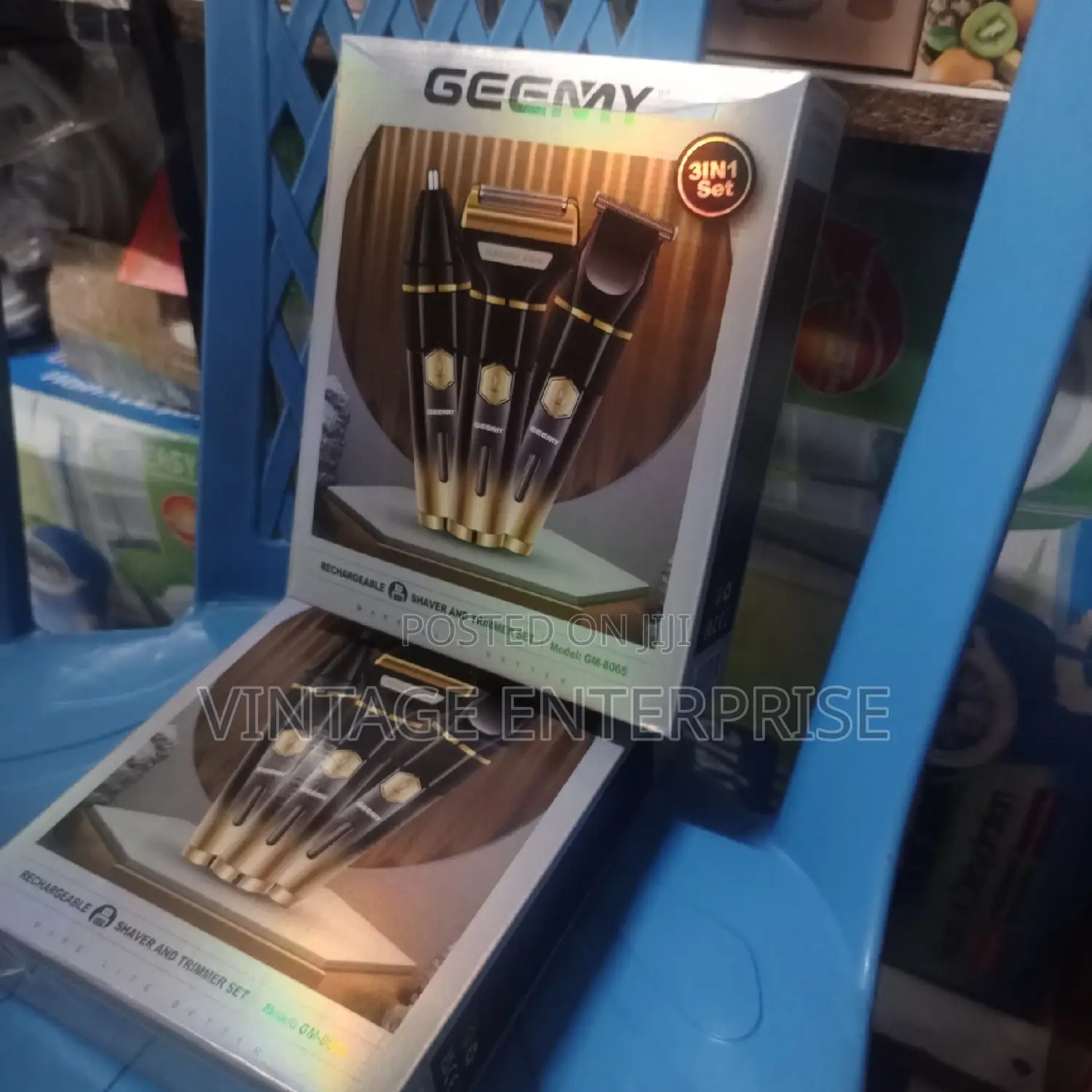 *3in1 Set Geemy Shaver*