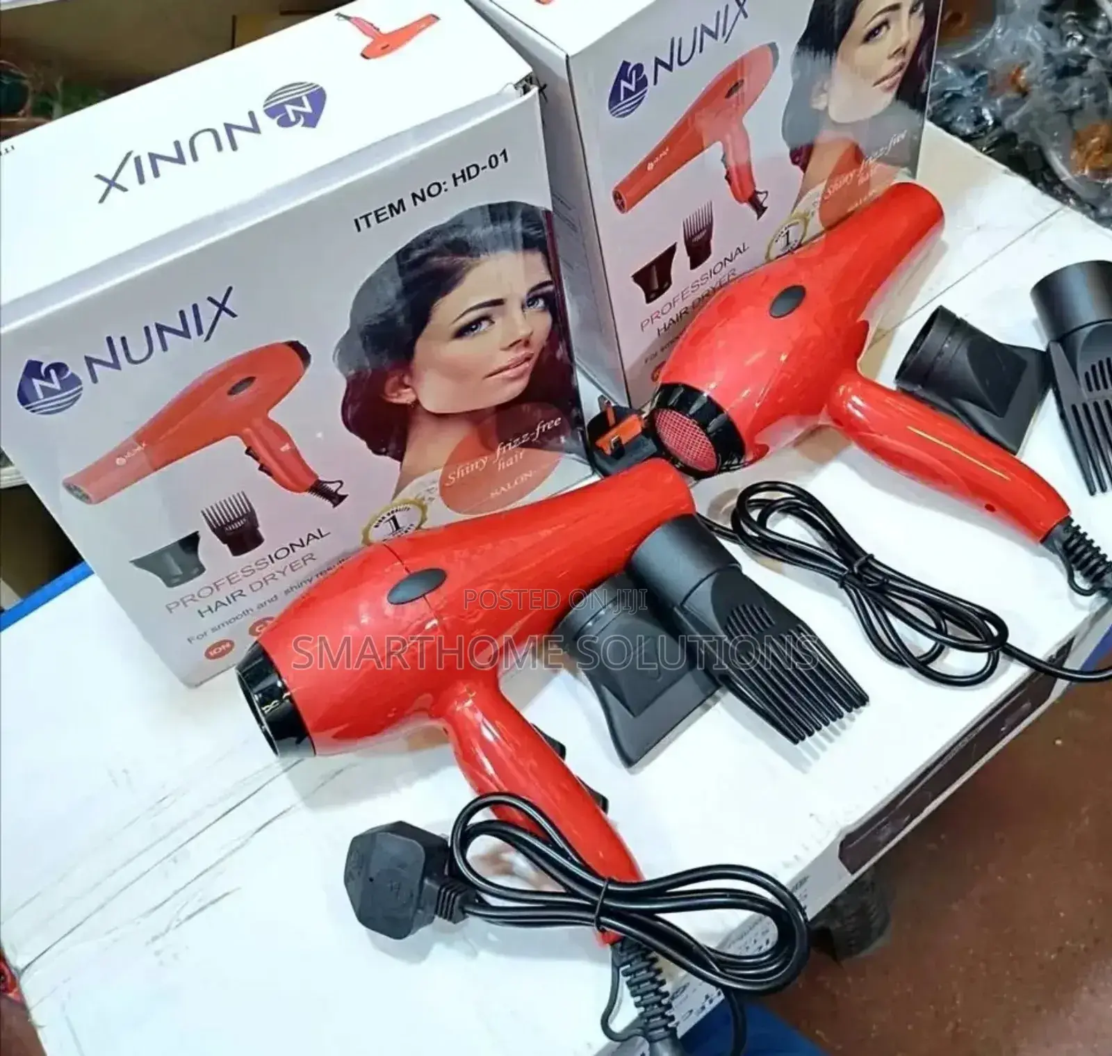 2200w Blow Dry Hair Dryer - With Accessories