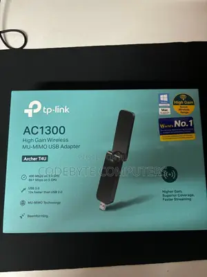 Tp-Link Archer T4u Ac1300 Mini Wireless Mu-Mimo Usb Adapter