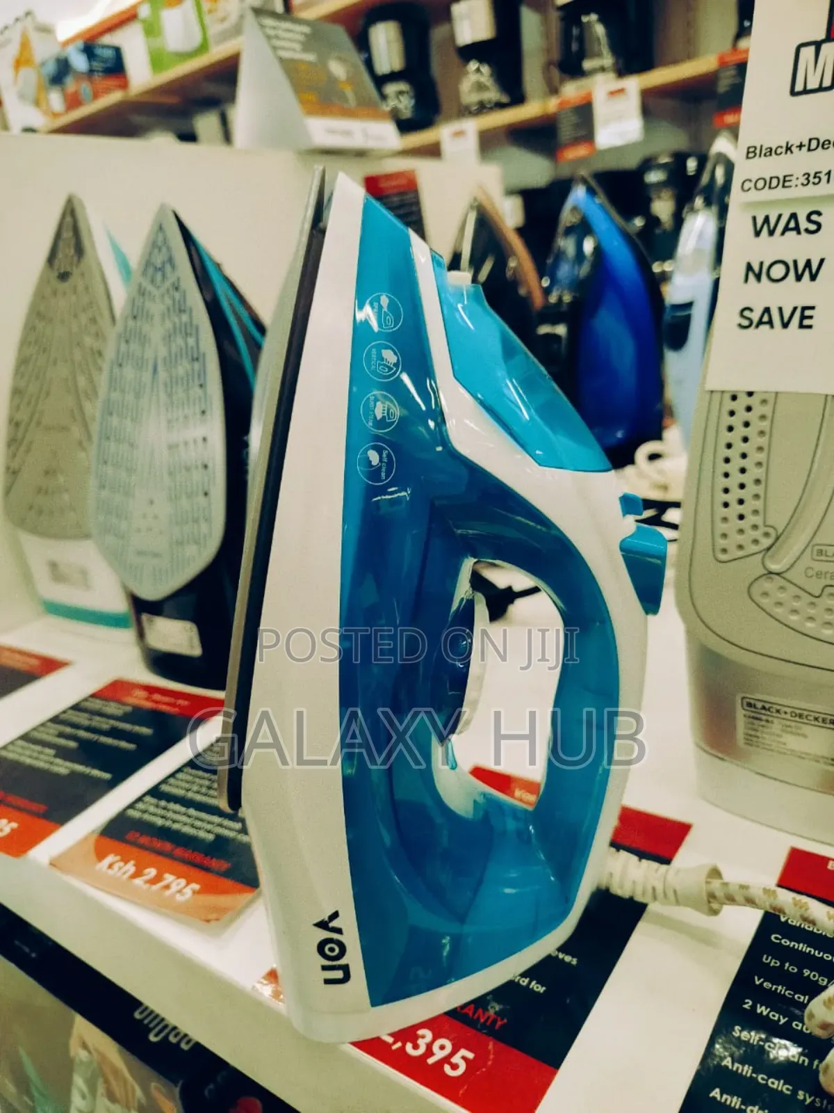 Von Steam Iron Box