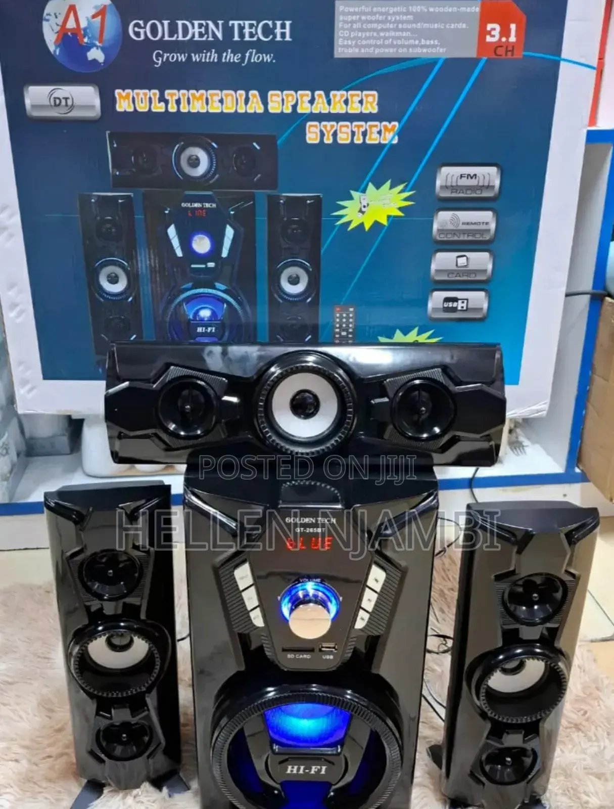 3.1 Golden Tech Sub Woofers