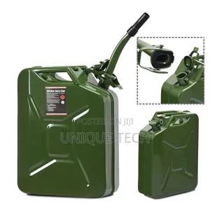 20l Metal Jerry Can For Safe Fuel Stoage +Spout