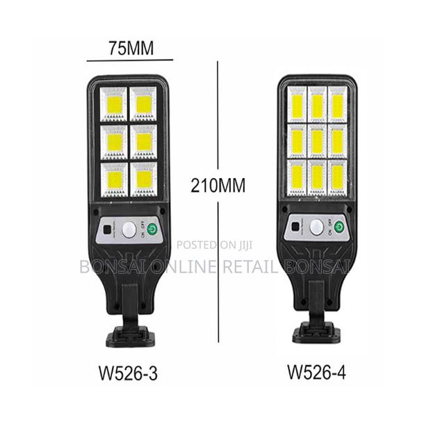 6-Grid Solar Light With Motion Sensor Security Lamp - thumbnail 3