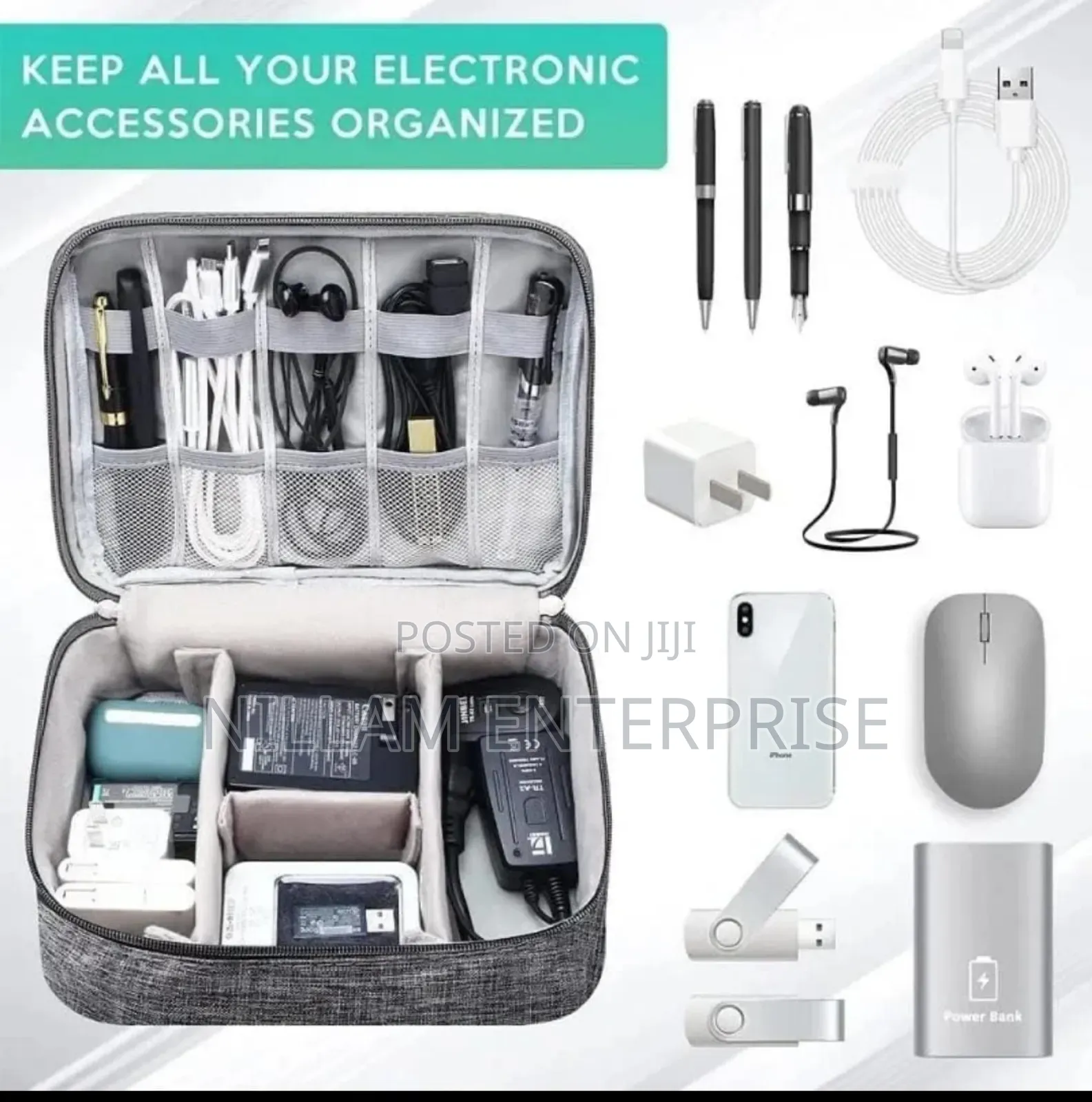 Large Capacity Storage Bag / Cable Organizer