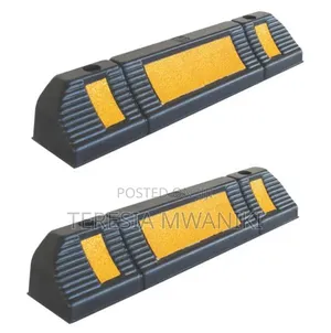 Reflective  Rubber  Wheel  Stopper