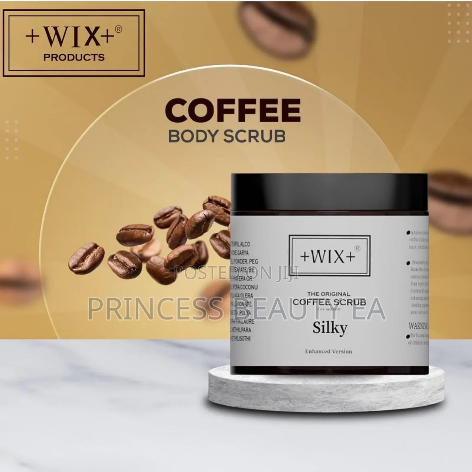 Wix Coffee Scrub