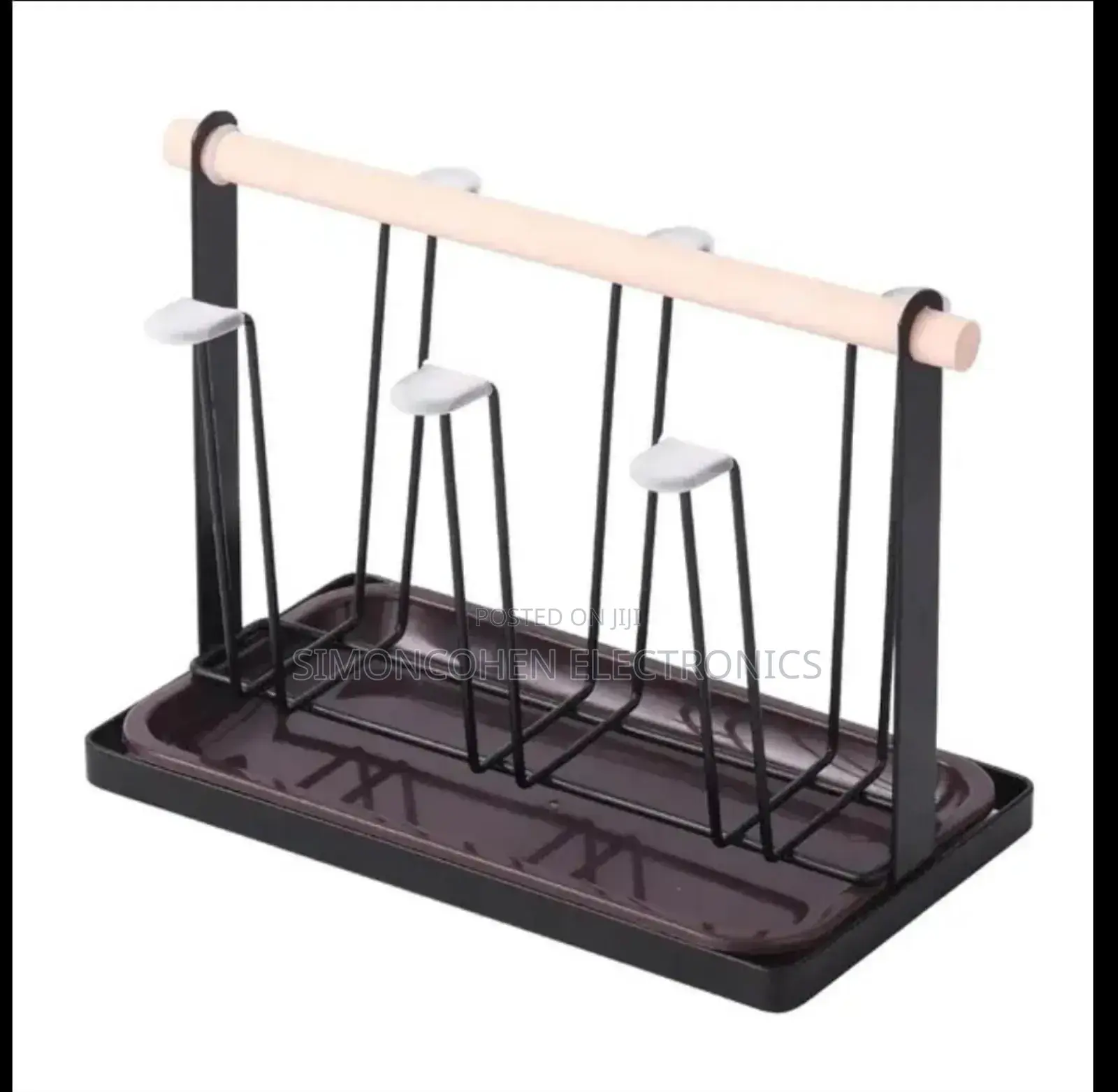 Luxury Iron Glass Holder Rack