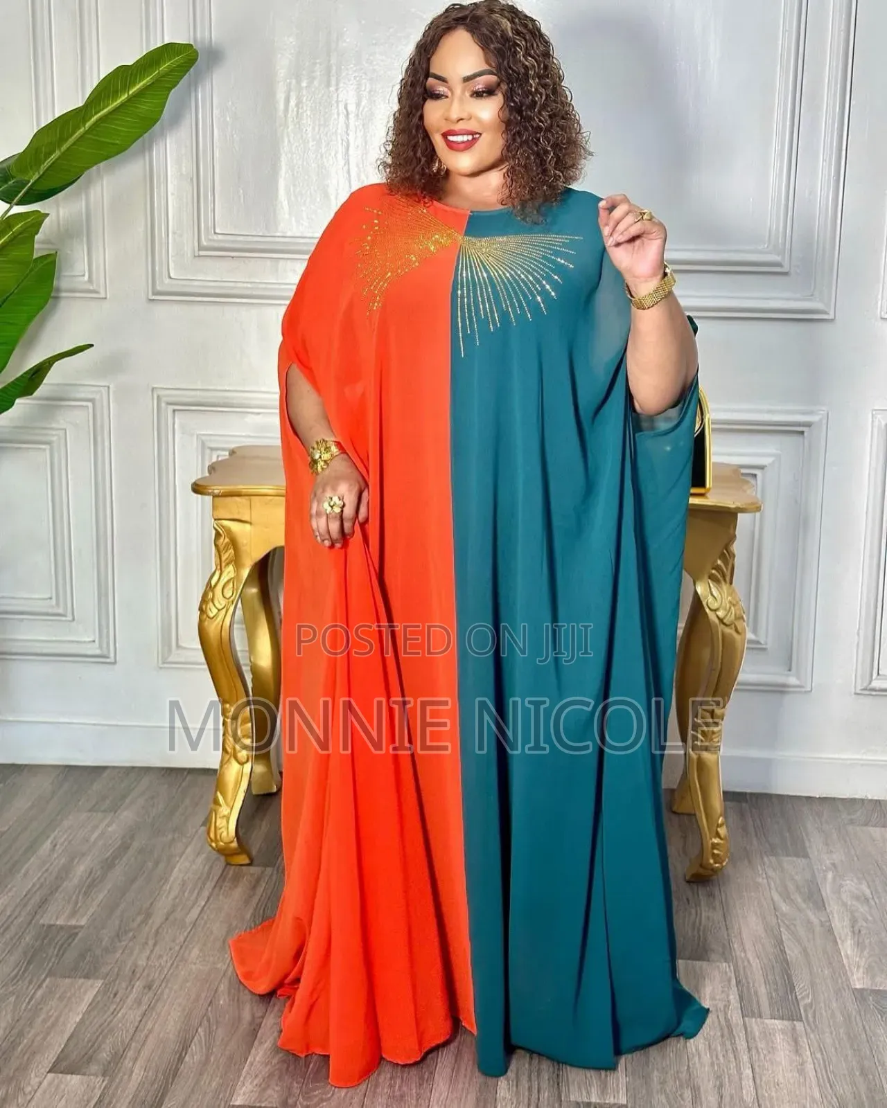 Chiffon Abaya 2 in 1.