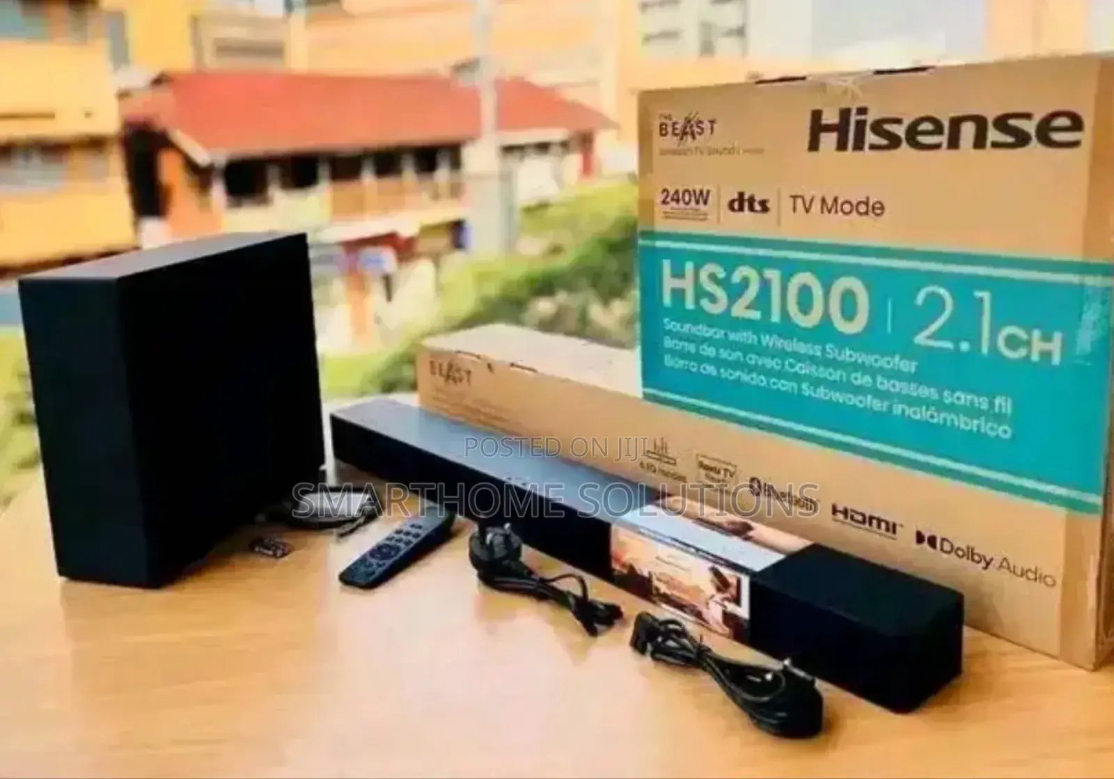 "Hisense Hs2100 Dolby Audio Home Cinema Soundbar