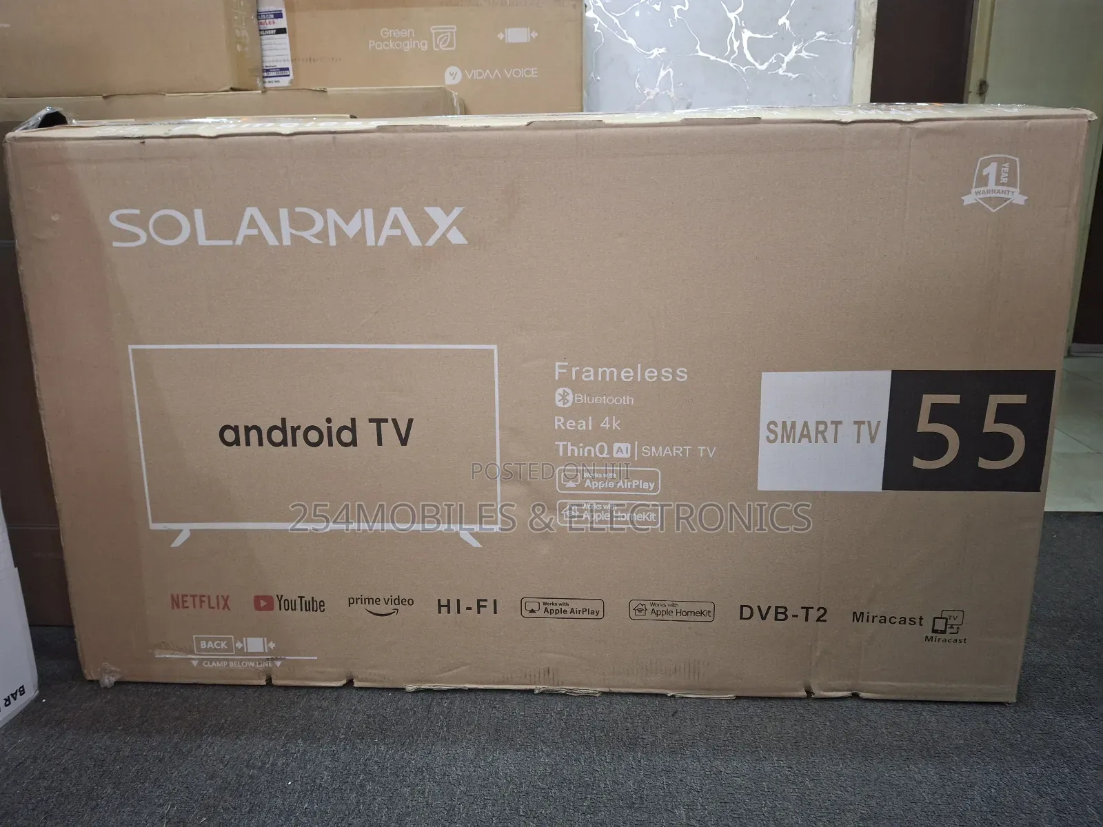 Solarmax 55-Inch Full Hd Led Smart Tv