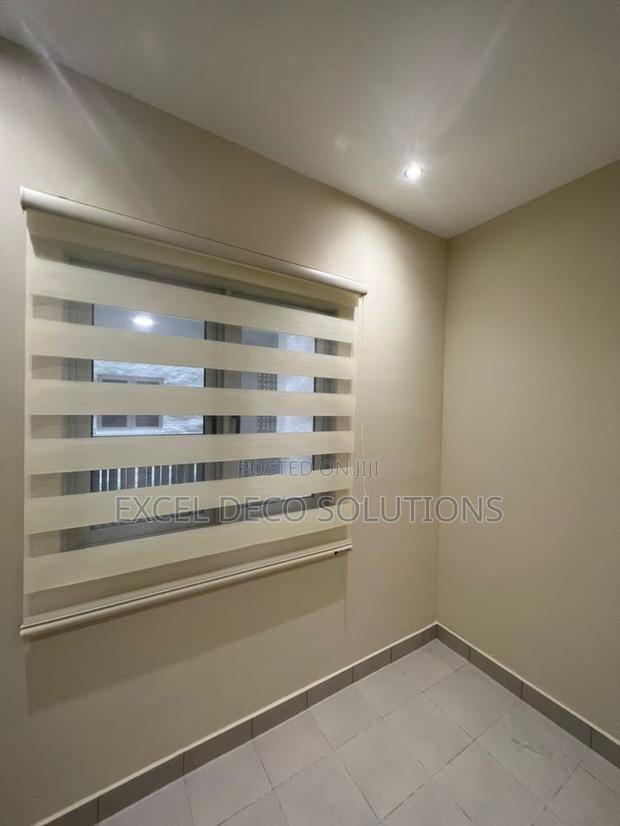Adjustable Light and Privacy Zebra Roller Blinds - main view