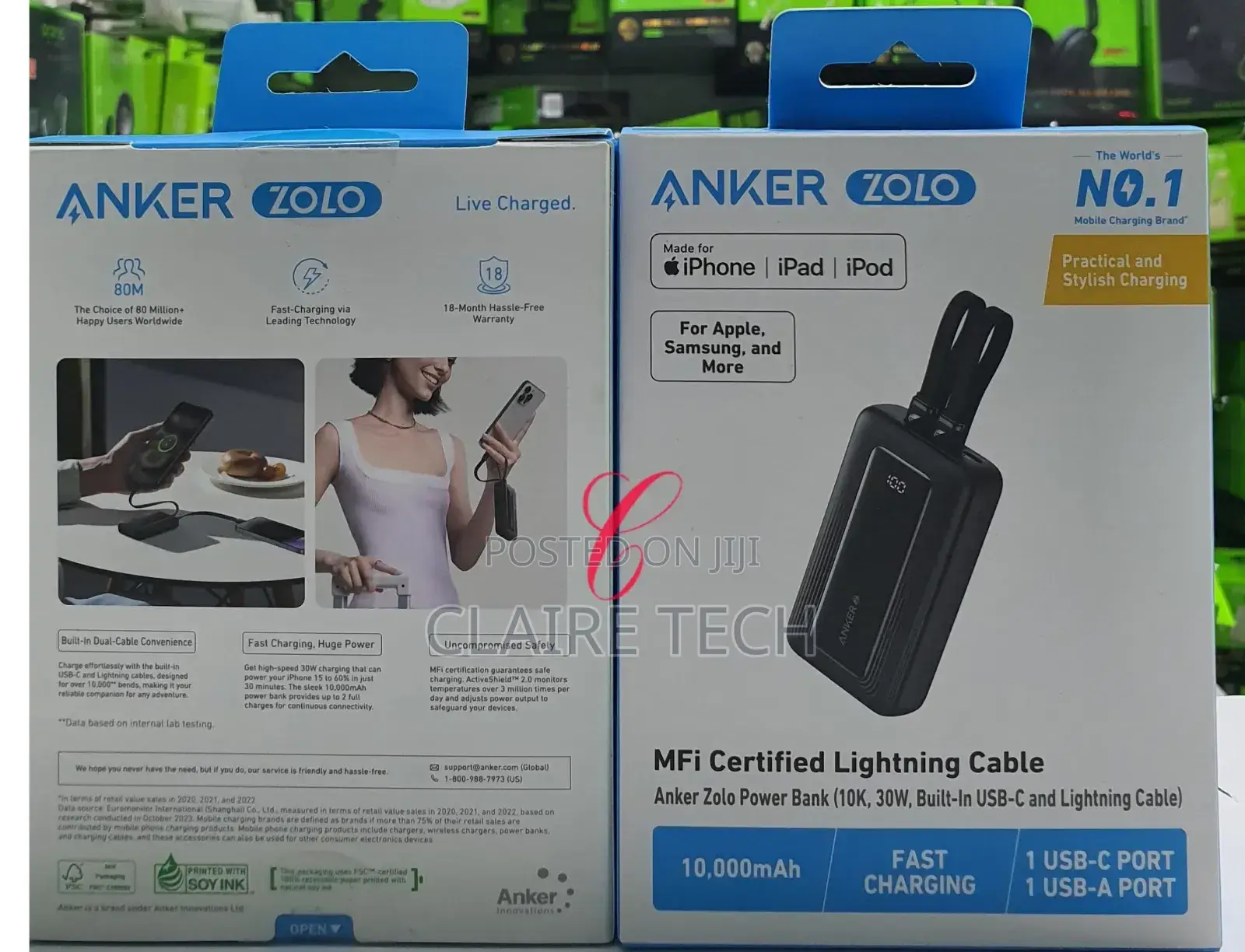 Anker 10,000mah *30w* Fast Charging Power Bank