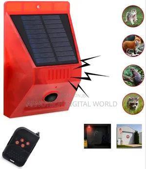 Smart Solar Anti Intruder Alarm With Remote