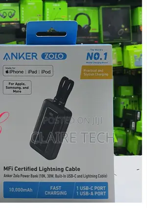 Anker 10,000mah *30w* Fast Charging Power Bank