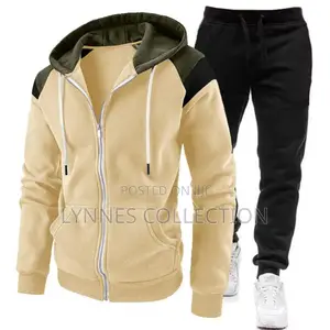 Plain Zipped Tracksuits