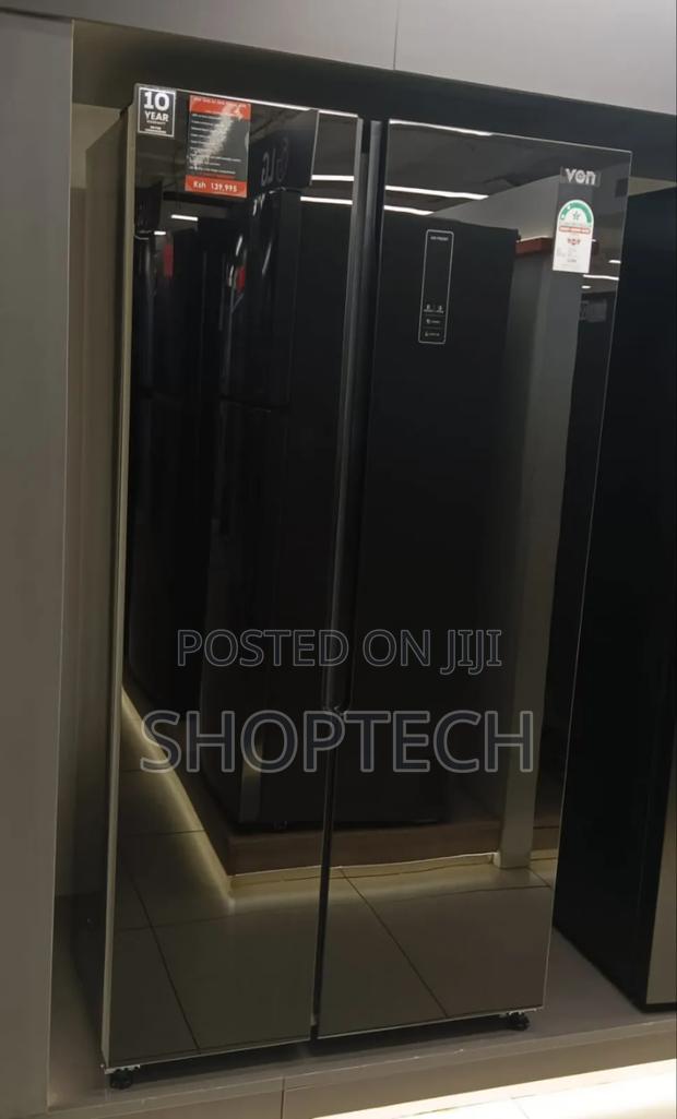 Von 429 Litres Side by Side Refrigerator - main view