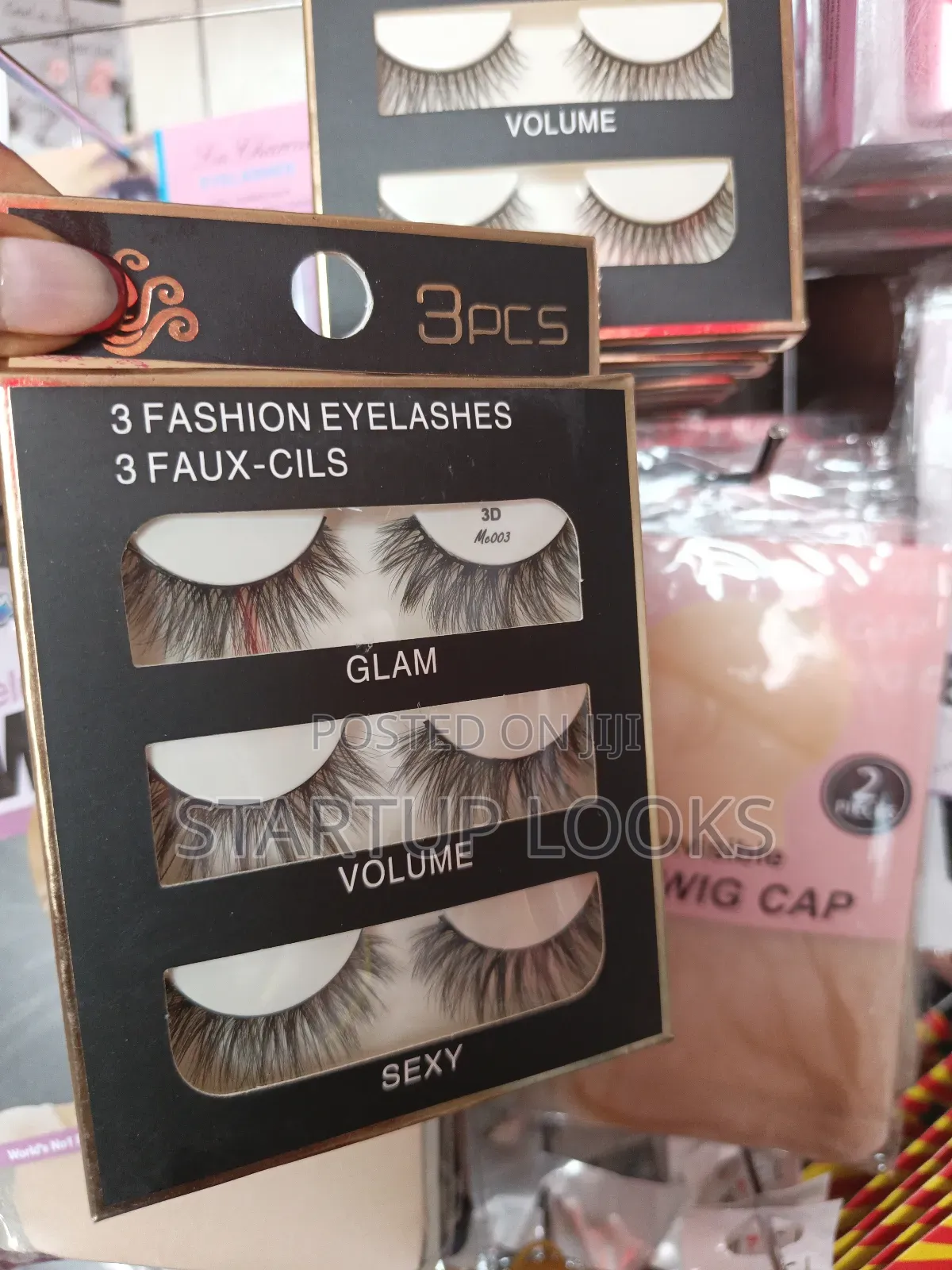 3pcs Glam Volume Sexy Eyelashes
