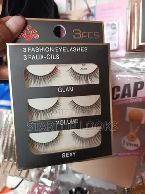 3pcs Glam Volume Sexy Eyelashes