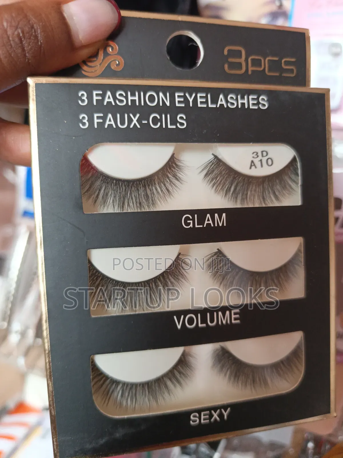3pcs Glam Volume Sexy Eyelashes