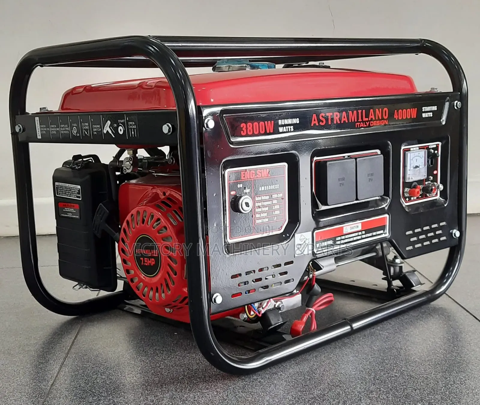 Astramilano 4000w Key Start Generator