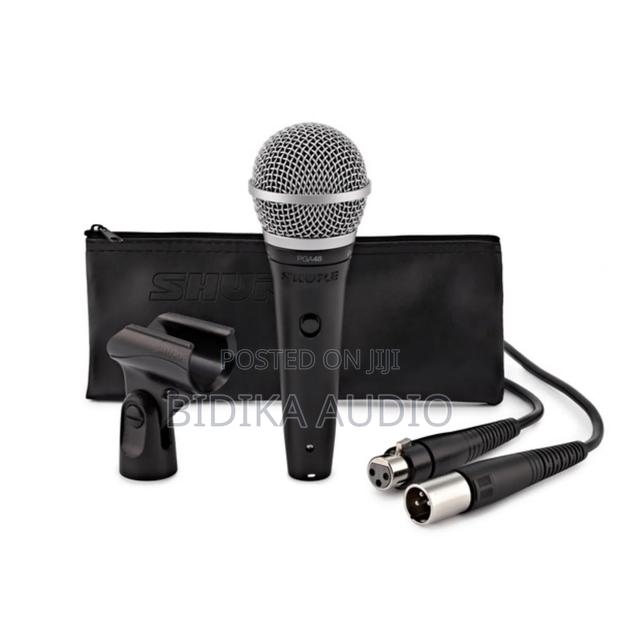 Shure Pga48 Cardioid Dynamic Vocal Microphone With XLR Cable