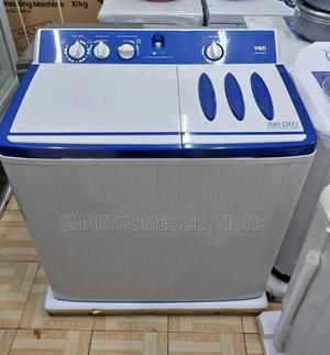 Von Twin Tub Washing Machine-Wash Timer- 10kg ,White - thumbnail 2