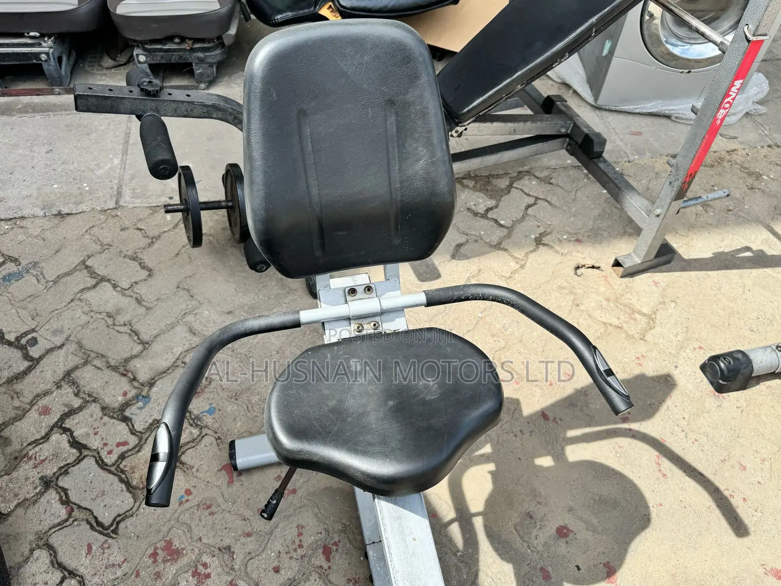 Jkexer Magnetic Recumbent Bike Multi-Function LCD Computer