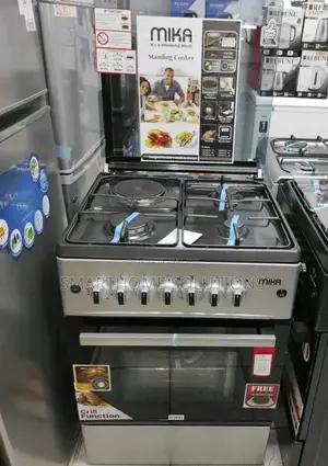 Mika Cooker 60x60cm 3gas Burner + 1electric (Mst6131ds/Tr4)