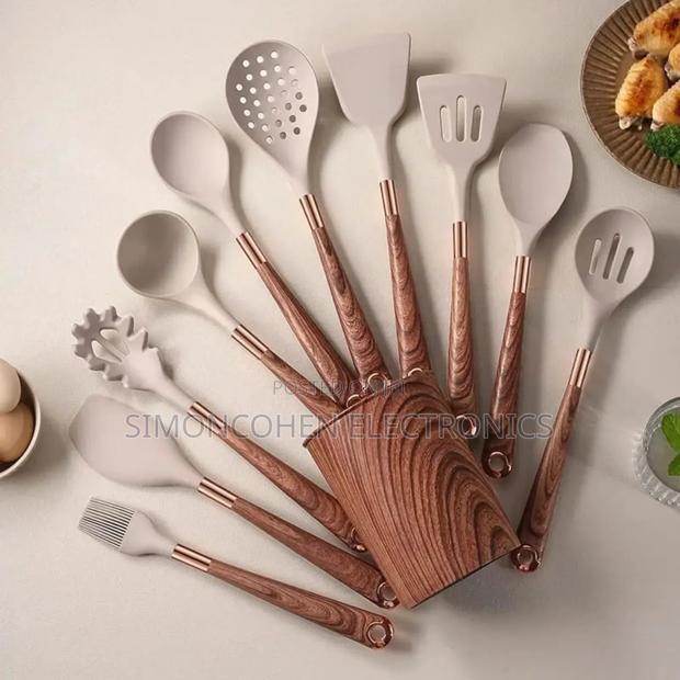 11pcs Silicone Spoon Set - main view