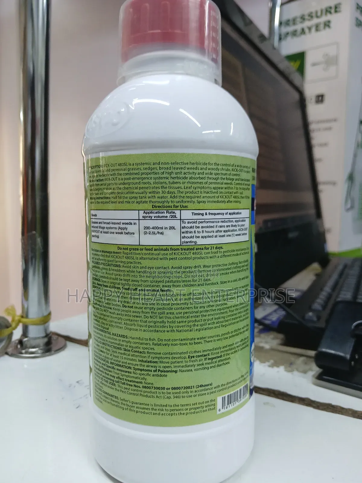 Kick -out 480sl Herbicide 1litre