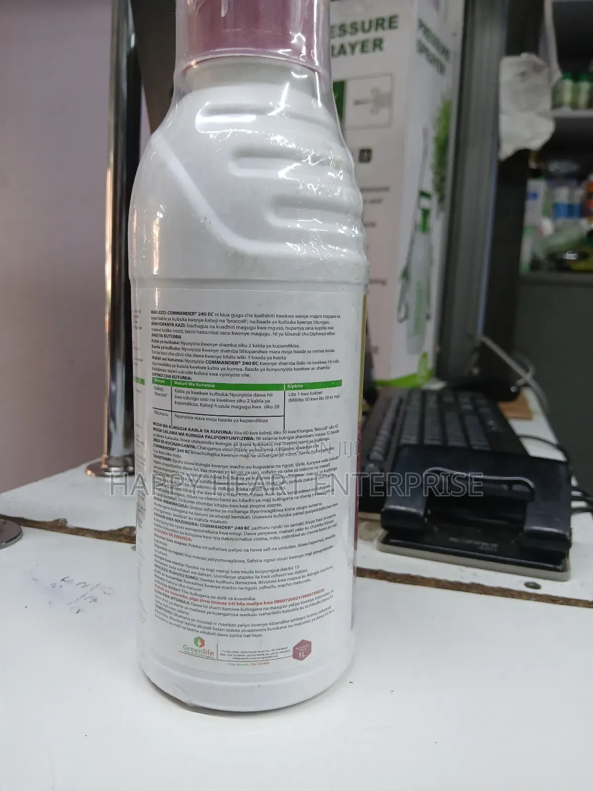 Commander 240ec Selective Onion Herbicide 1l