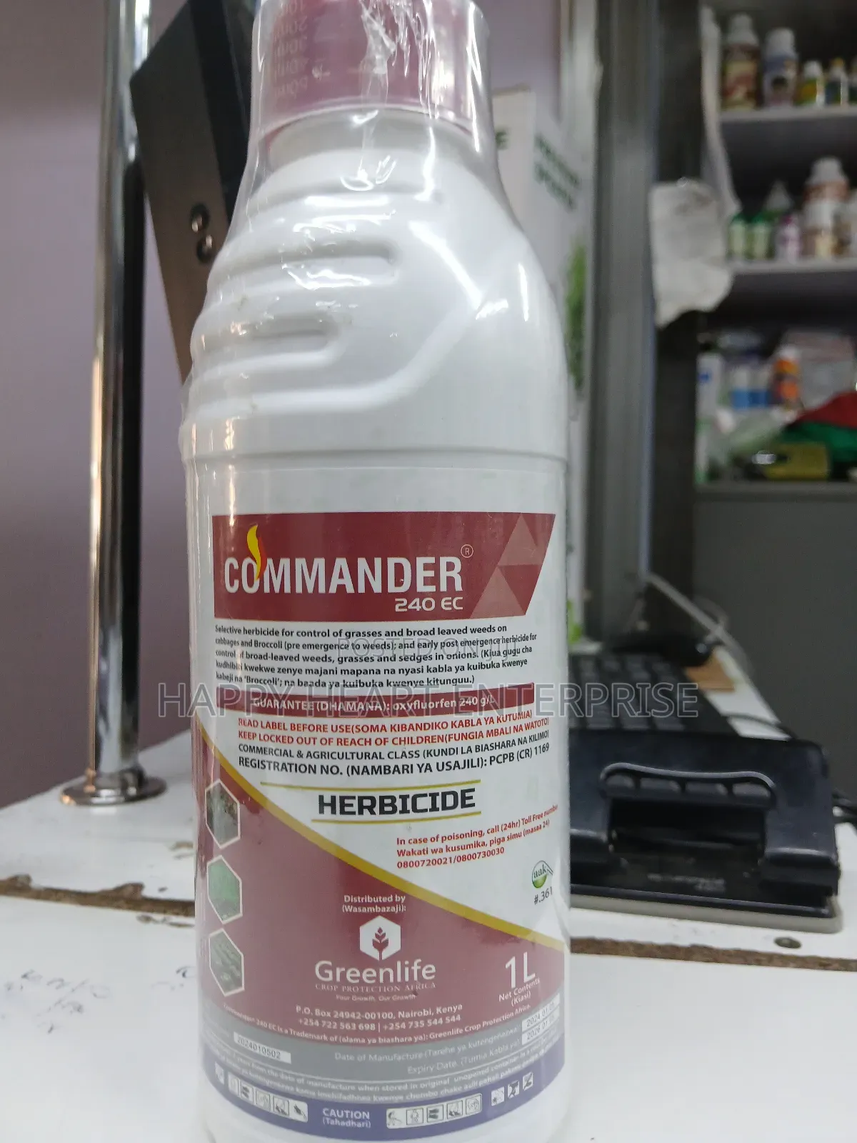Commander 240ec Selective Onion Herbicide 1l