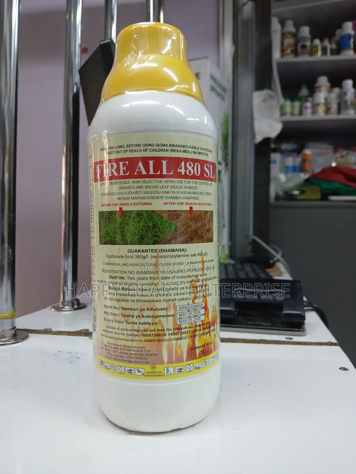 Fire All 480sl Herbicide 1l