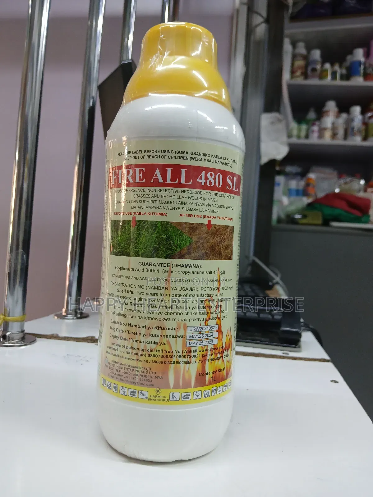 Fire All 480sl Herbicide 1l