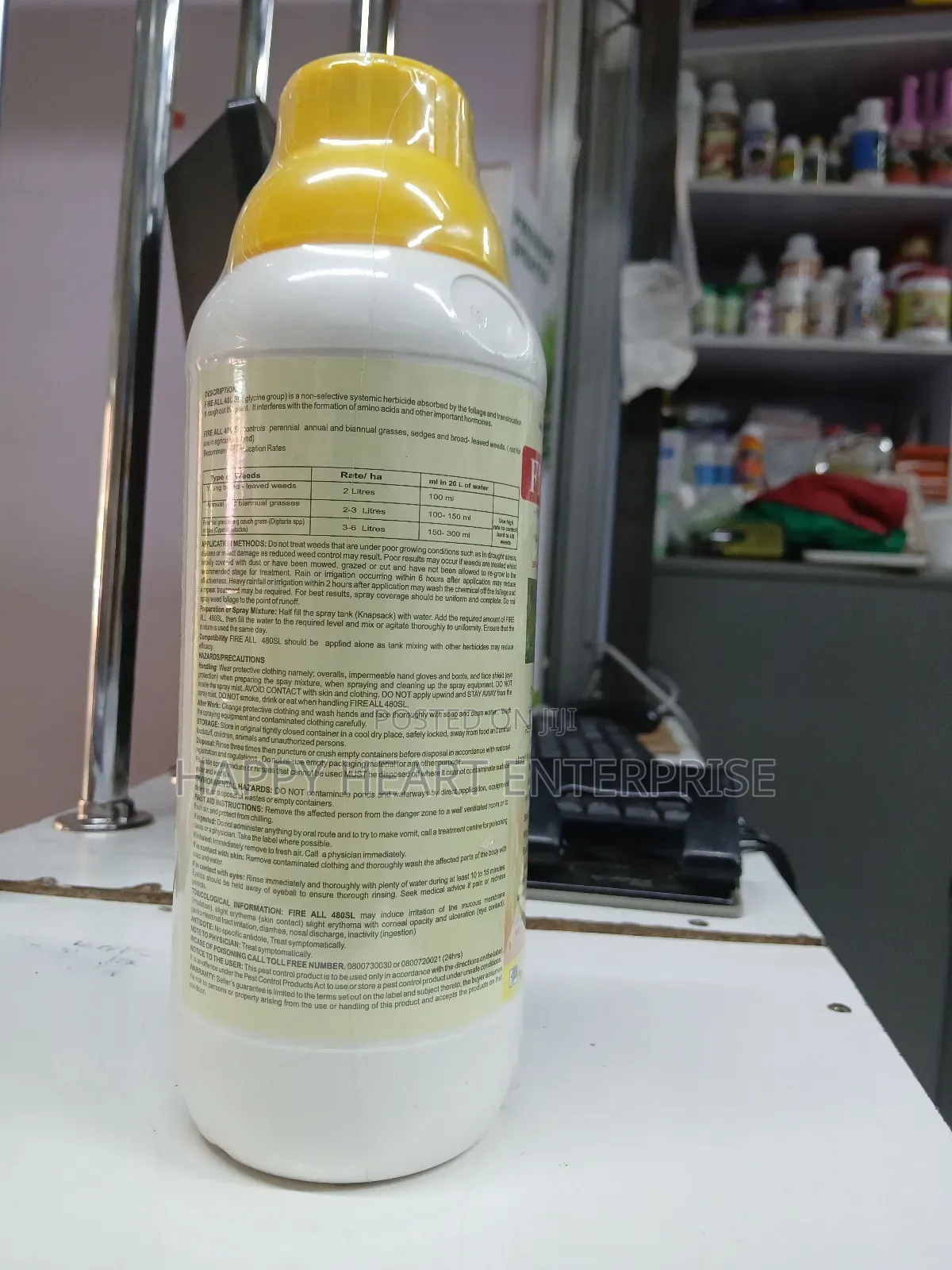Fire All 480sl Herbicide 1l