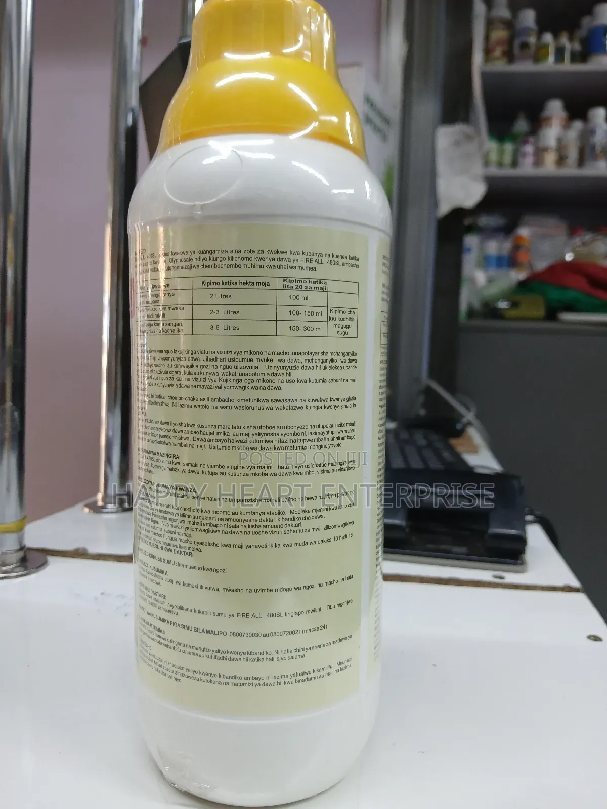 Fire All 480sl Herbicide 1l
