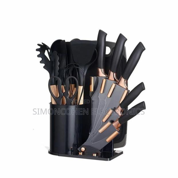 19pcs Silicone Cooking Spoon Set - main view