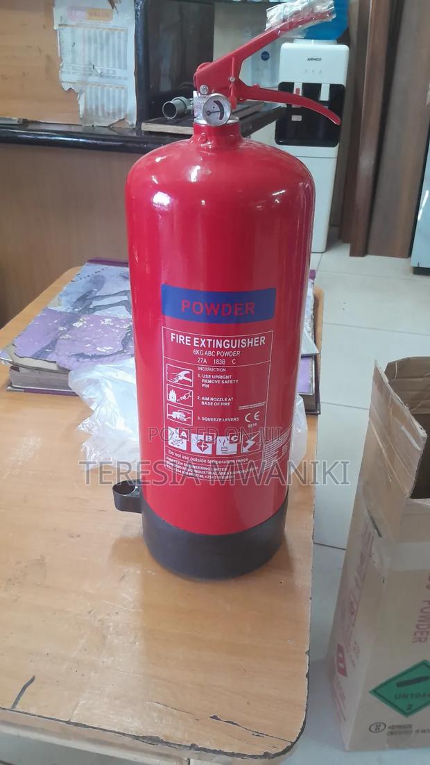 6kg Dry Powder  Fire Extinguisher - main view