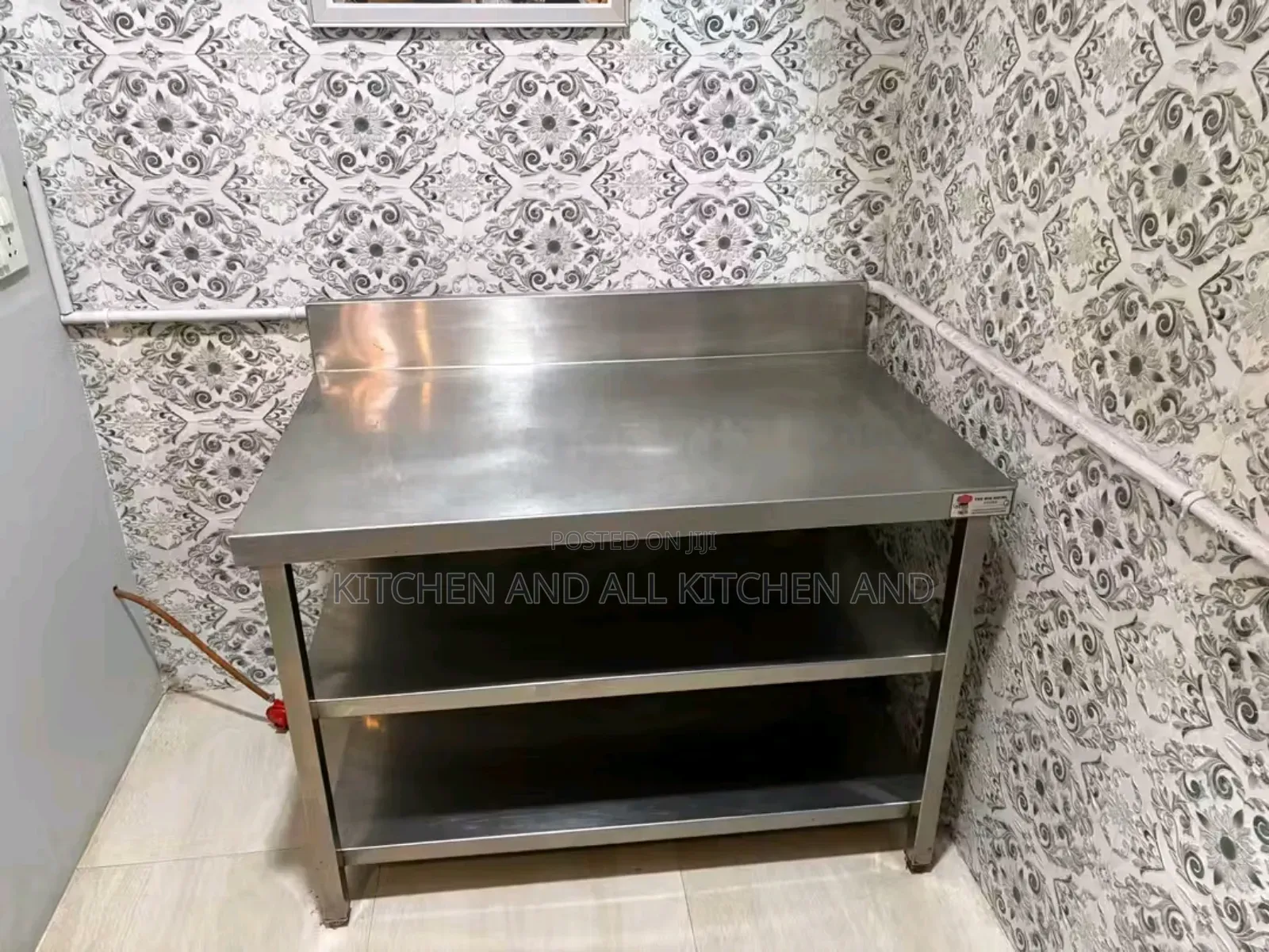 Stainless Steel Kitchen Table Corner