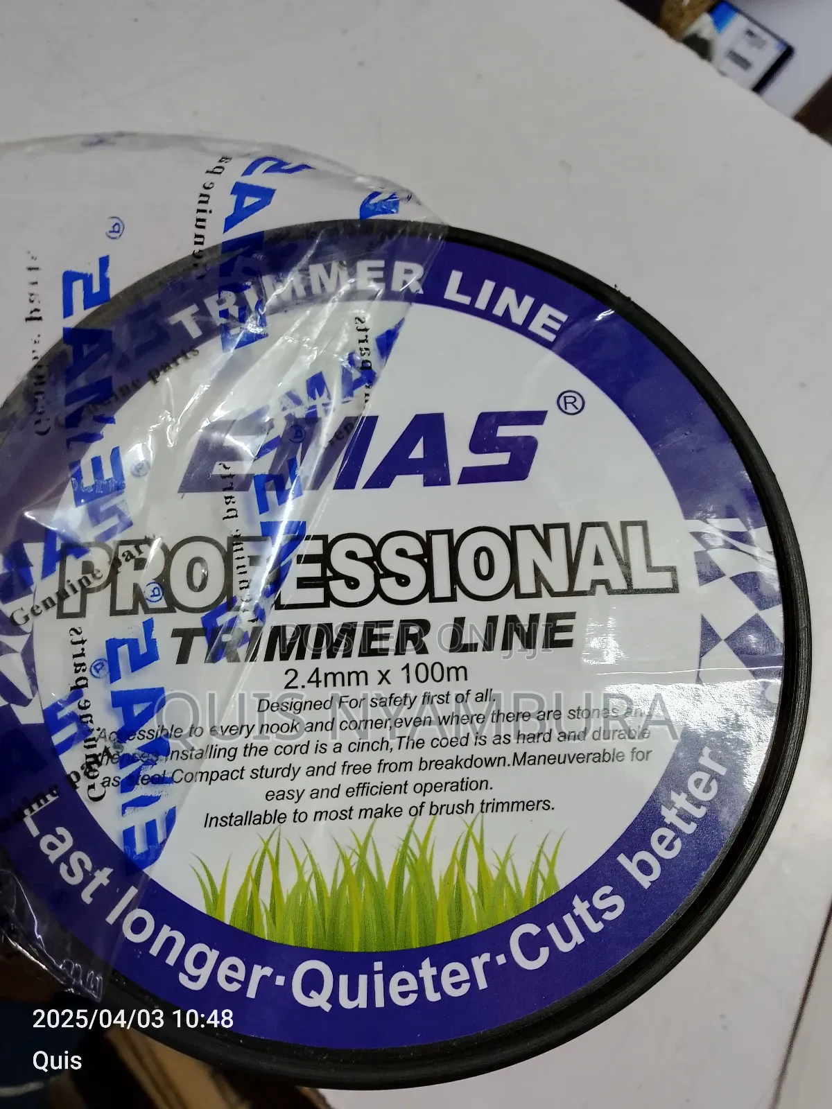 100m Trimmerline/ Trimmer Line 2.4mm