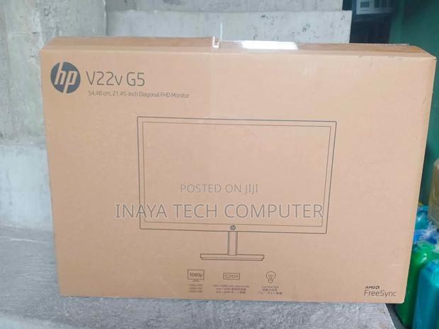 Hp V22v G5 21.45" FHD Monitor, Black Color