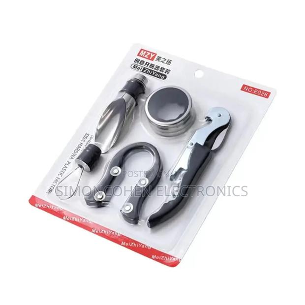 5pcs Stainless Steel Wine Bottle Opener - main view