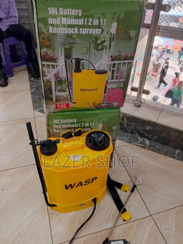 2in1 Rechargeable Knapsack Farm Sprayer , Inbuilt Battery - thumbnail 4