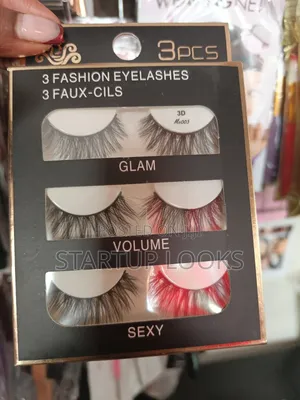 3pcs Eyelashes Volume Eyelashes + Free Lash Applicator