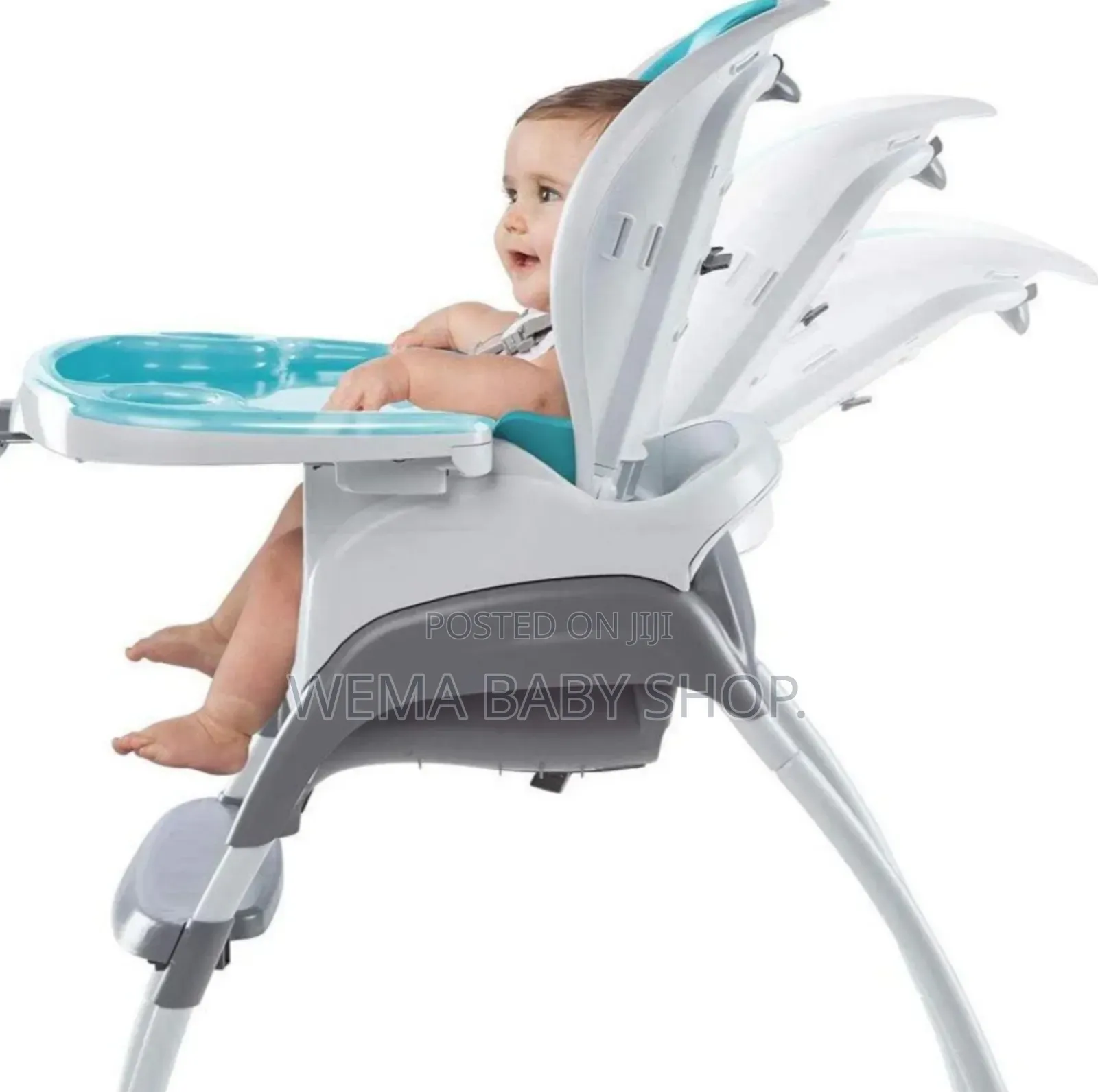 Ingenuity Smart Clean 3 in 1 High Baby Feeding/Booster Chair