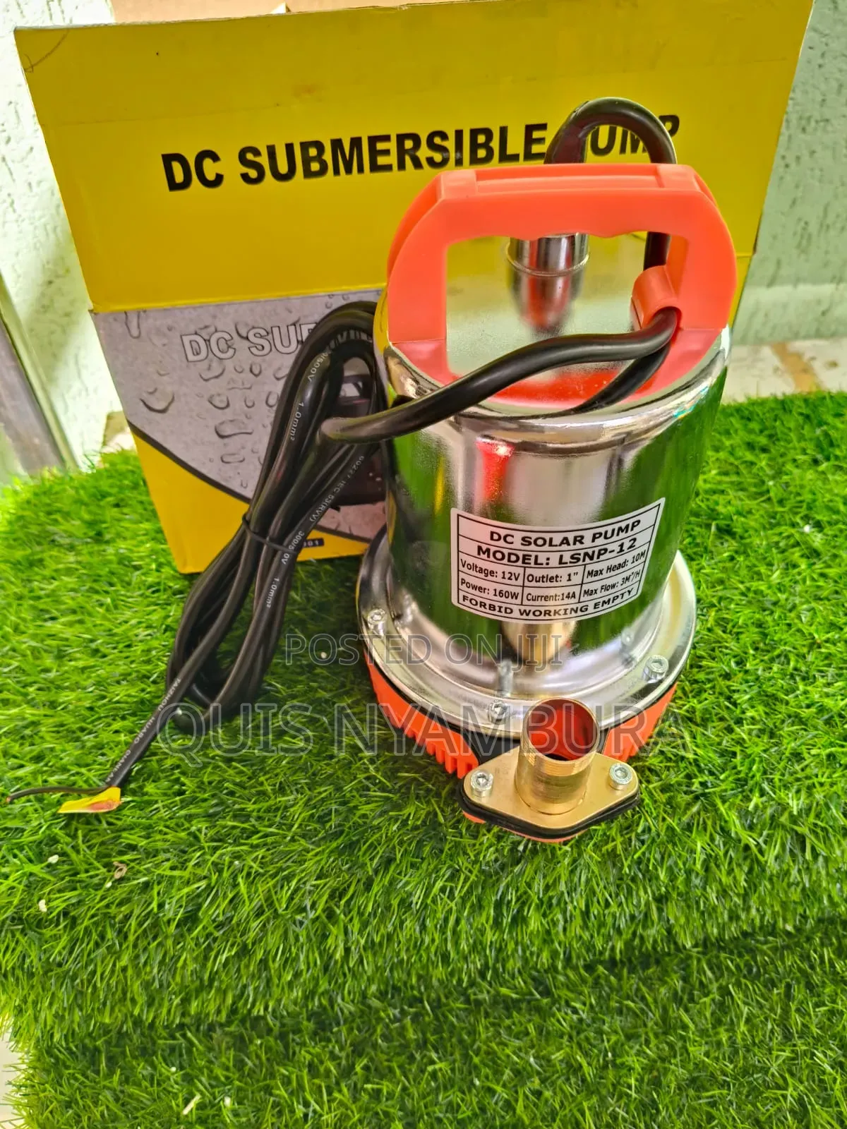 12v Dc Submersible Pump Machine/ Solar Pump